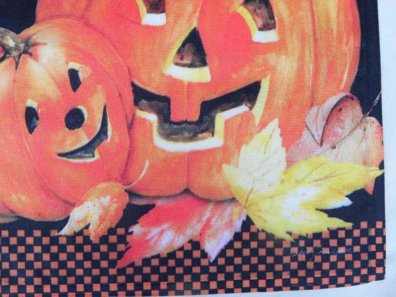 画像: かぼちゃか親子のウェルカムフラッグ